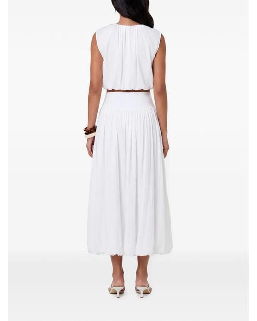 Nicholas White Zaira Midi Bubble Skirt