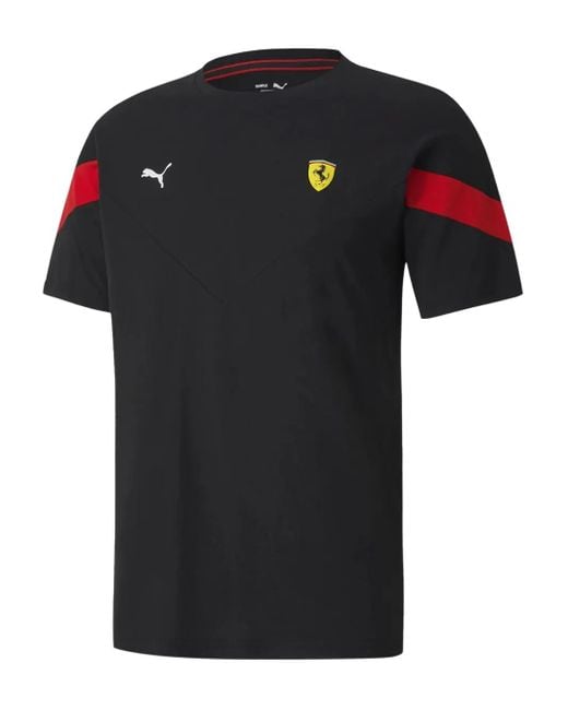 メンズ PUMA X Ferrari Logo-print T-shirt Black
