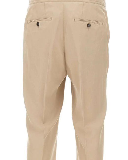 Pal Zileri Natural Button Trousers for men