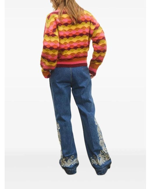 ALÉMAIS Red Rocco Sweater