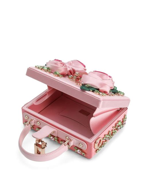 Dolce & Gabbana フローラル ハンドバッグ Pink