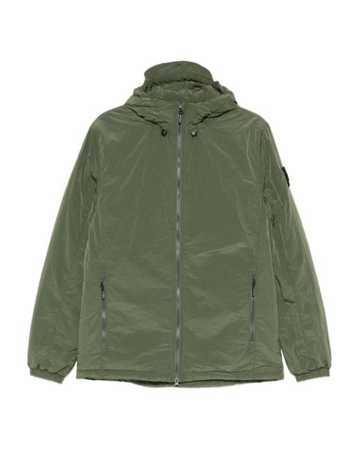 Chaqueta con detalle de parche Weekend Offender de hombre de color Green