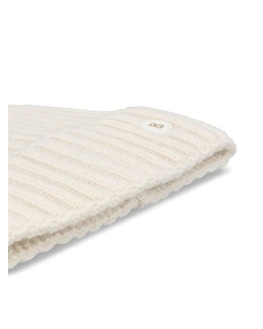 Bogner Hoed Met Pompon Logo in het White