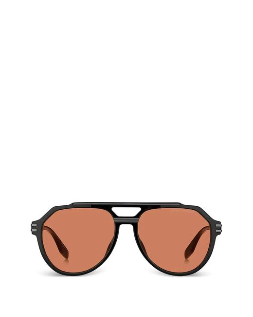Marc Jacobs Black Pilot-Frame Sunglasses for men