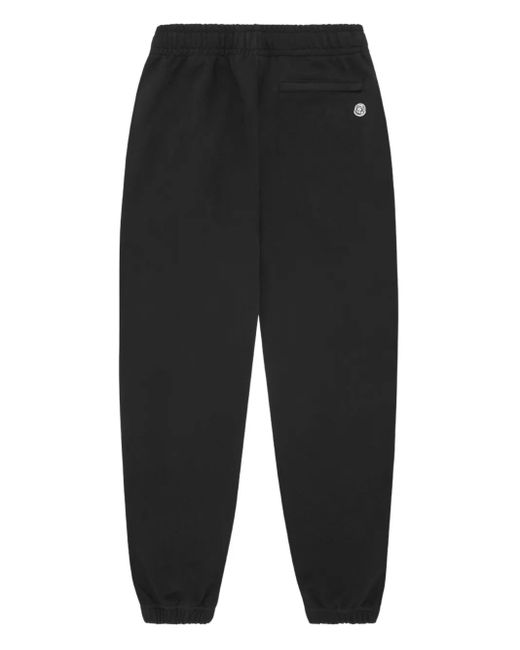 BBCICECREAM Black Embroidered-Motif Track Pants for men