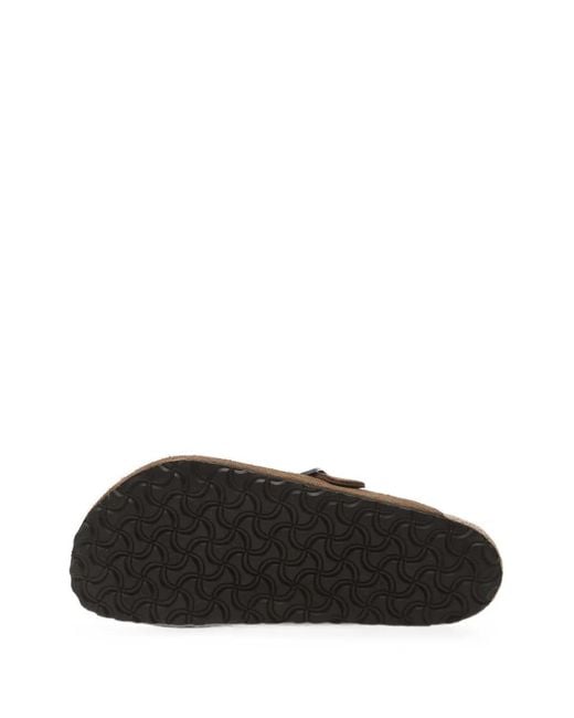 Birkenstock Brown Boston Buckle-Fastening Sandals