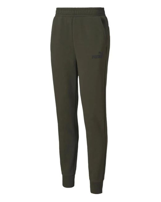 メンズ PUMA Essential Logo Track Pants Green