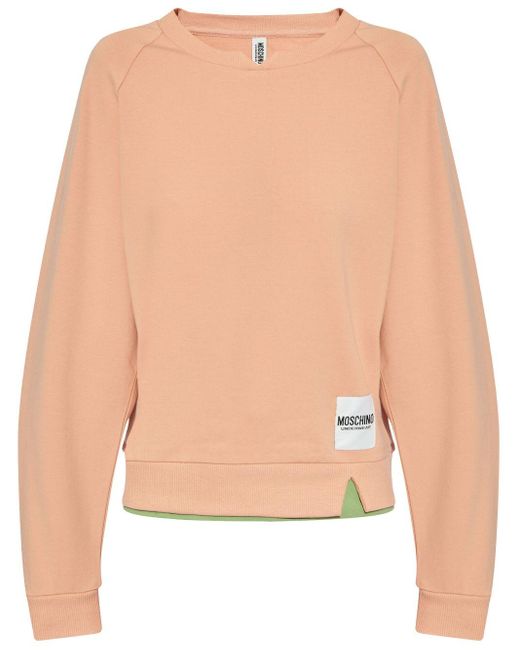 Moschino Natural Cotton Sweatshirt