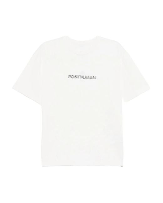 Adererror White Logo-Print T-Shirt for men