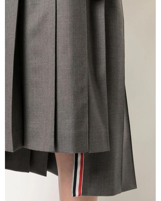 Thom Browne Gray Below Knee Dropped Back