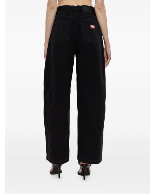 Willy Chavarria Black Label Denim Trousers