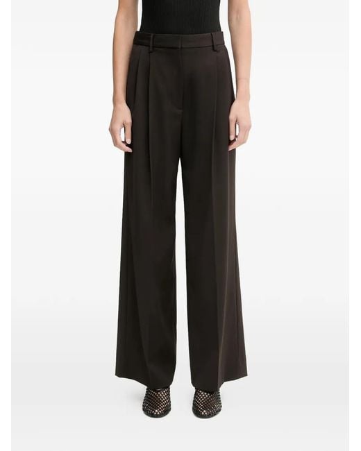 Filippa K Black Darcey Tailored Trousers