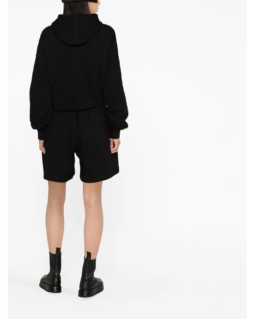 DSquared² Black Logo-Print Track Shorts