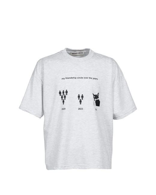 Domenico Orefice White Friendship Graphic-Print T-Shirt for men