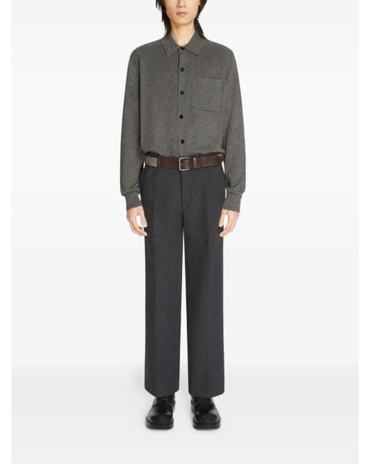 Derby Stringate di Dries Van Noten in Black da Uomo