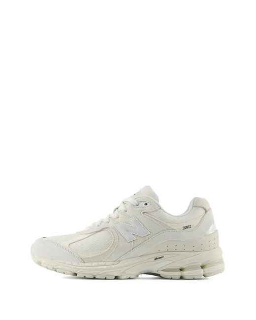 New Balance White 2002R Logo-Detail Sneakers