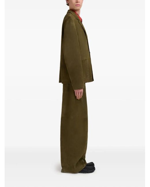 Marni Green Pantalone for men