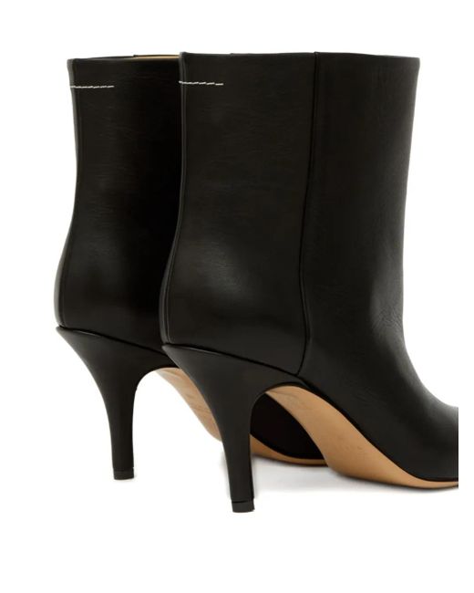 MM6 by Maison Martin Margiela Black Trunk Stiefel