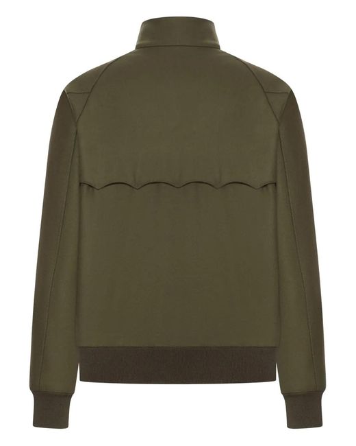 Baracuta Green High-Neck Jacket for men