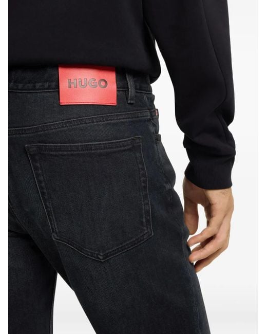 HUGO Jeans Met Effect in het Blue voor heren