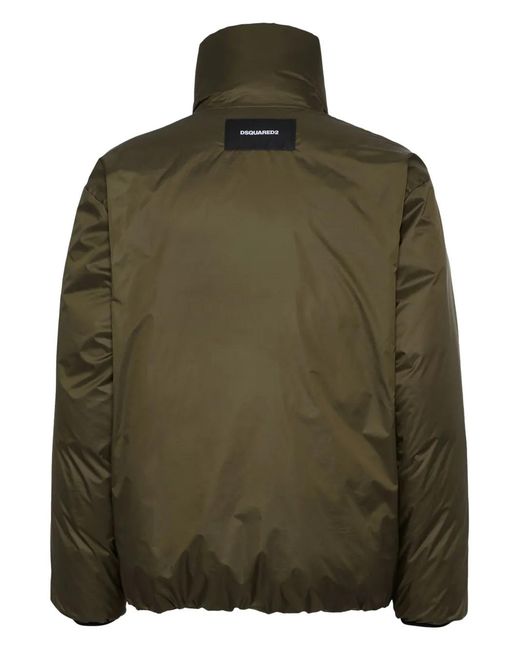 DSquared² Green Padded Jacket for men