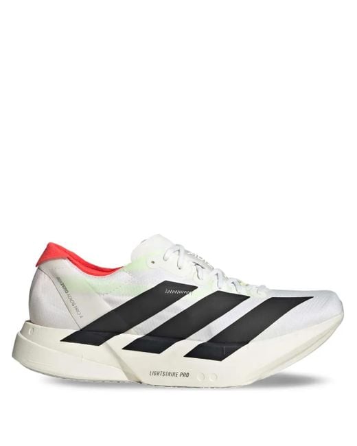 Adidas White Adizero Adios Pro 4