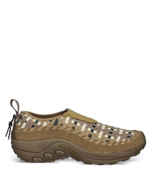 Merrell Brown Jungle Moc Evo Woven Se Slip-on Sneakers for men