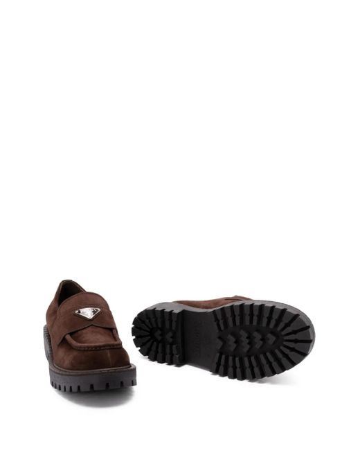 Prada Brown Loafers for men