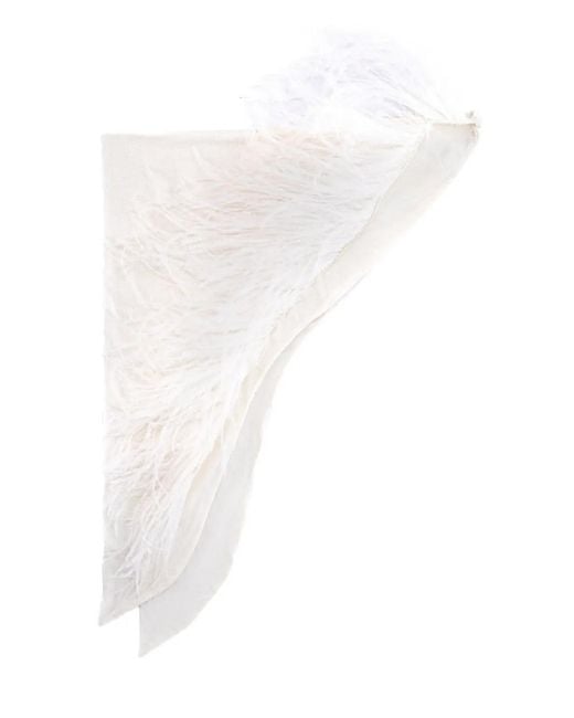 MANURI White Sissy Headscarf