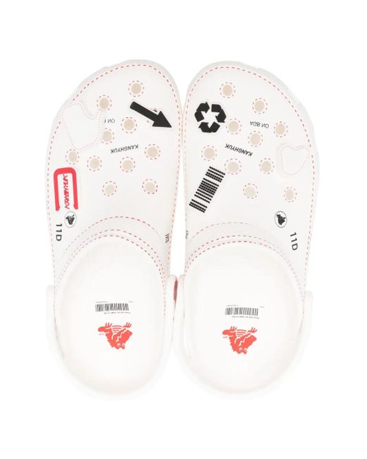 KANGHYUK White X Perforated-Design Slides