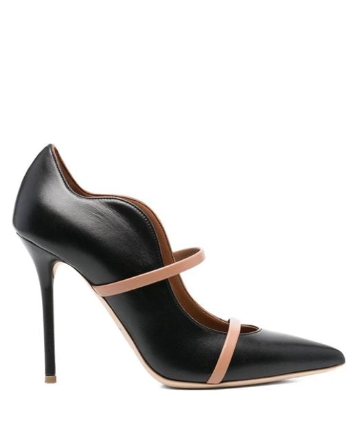 Malone Souliers Black 100Mm Maureen Pumps