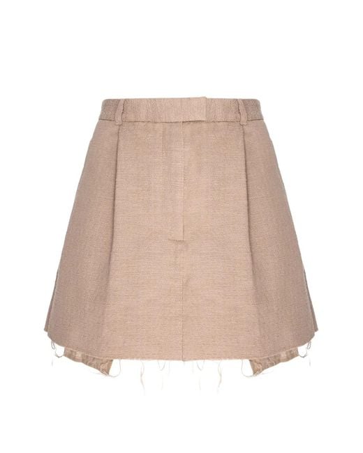 CuAnna Natural Doubleyou Frayed-Edge Suit