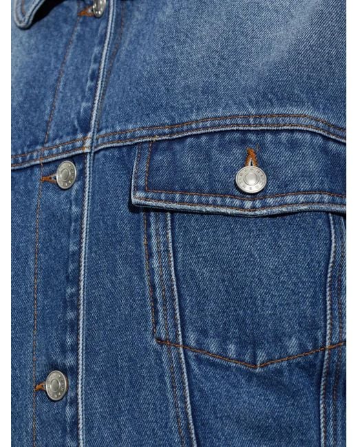Marni Blue Insulated Denim Jacket