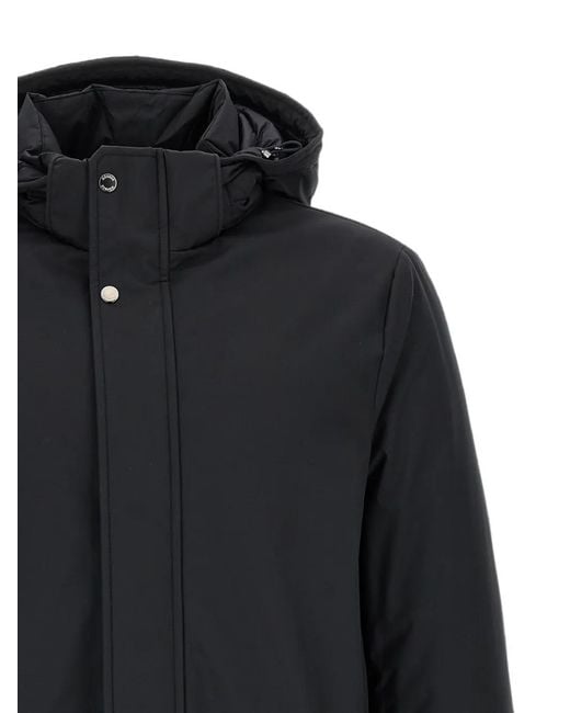 Moorer Blue Vermont Padded Parka for men