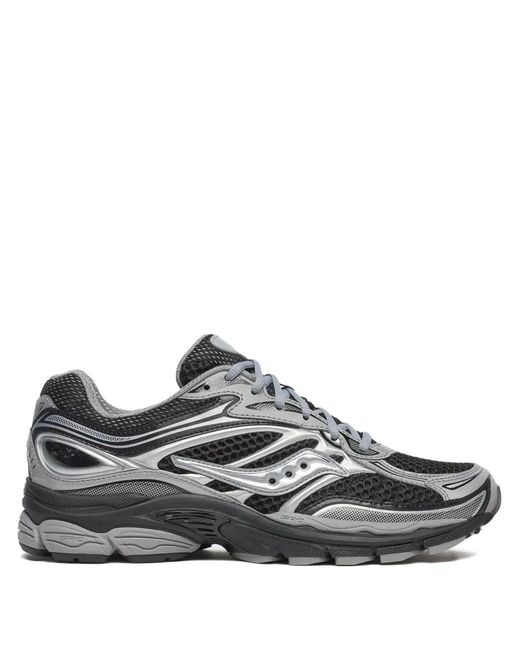 Saucony Gray Panelled Sneakers