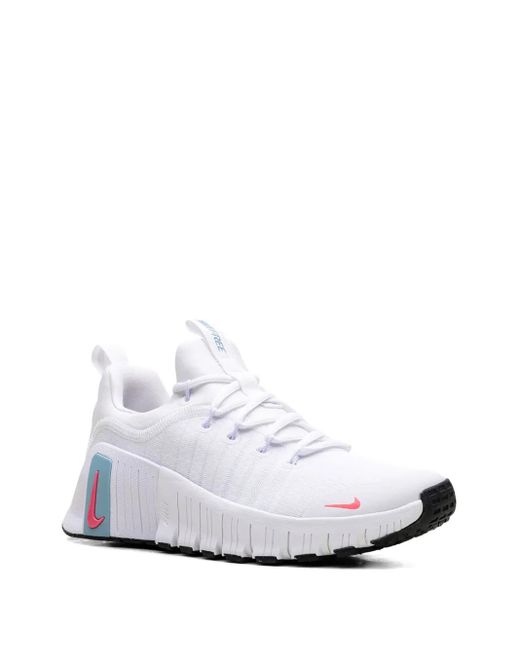 Nike White Free Metcon 6 Wmns Denim" Sneakers