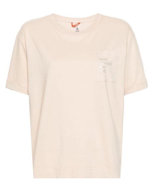 Parajumpers Natural Marilene Cotton T-shirt