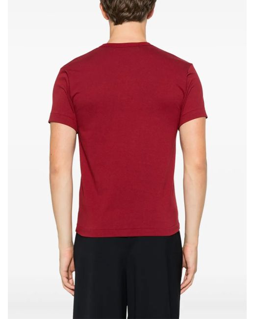 COMME DES GARÇONS PLAY Red Heart-Patch T-Shirt