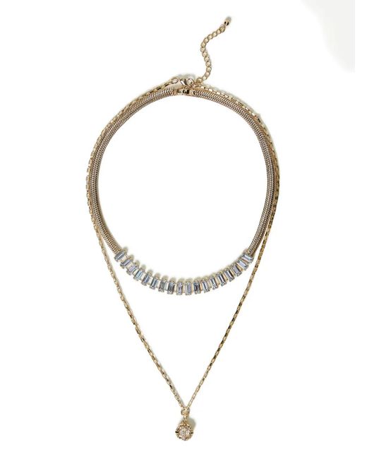 Twinset Crystal-embellished Necklace Metallic