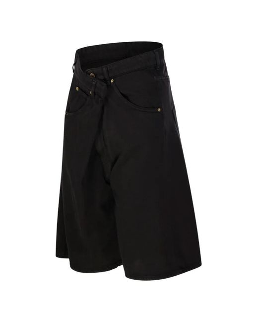 DARKPARK Black Crossover Shorts
