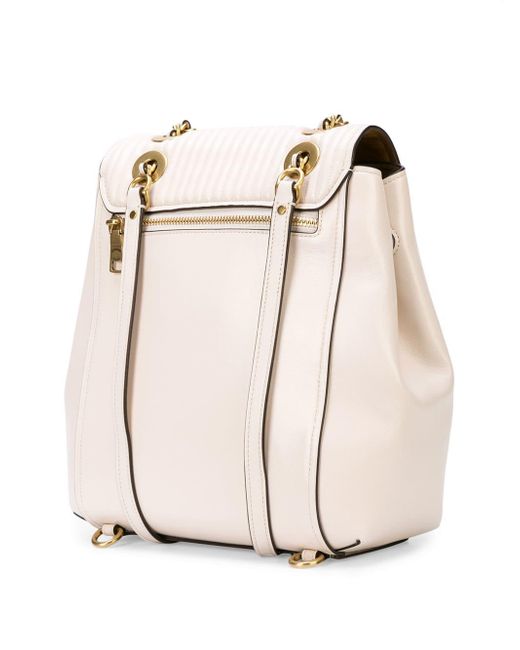 COACH Parker Backpack in White Lyst