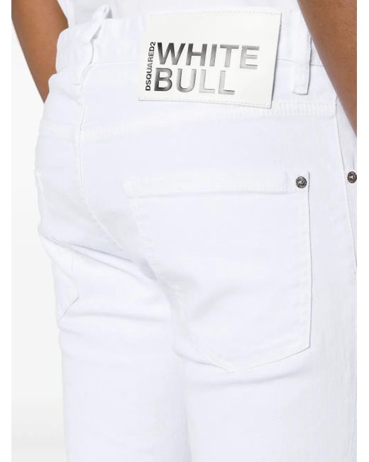 DSquared² White Cool Guy Jean for men