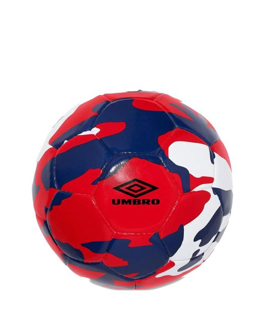 Supreme Blue Umbro Camouflage-Print Soccer Ball for men