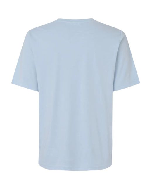 Samsøe & Samsøe Blue Saadrian T-Shirt for men