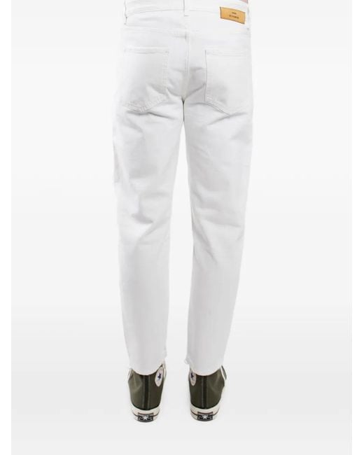 Won Hundred White Ben Tapered Jeans for men