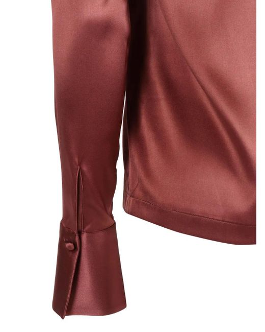 Mazzarelli Red Angie Blouse
