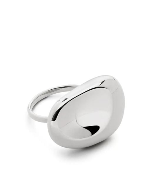 Anillo Aria Monica Vinader de color Metallic