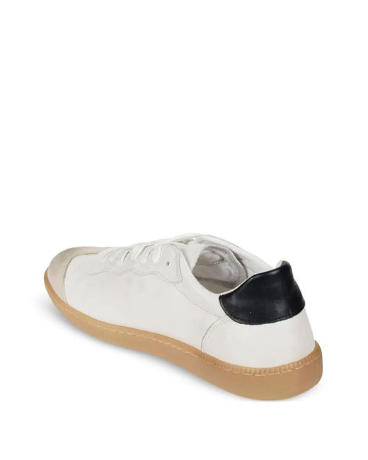 Be980 White Baskets Harvard En Cuir for men