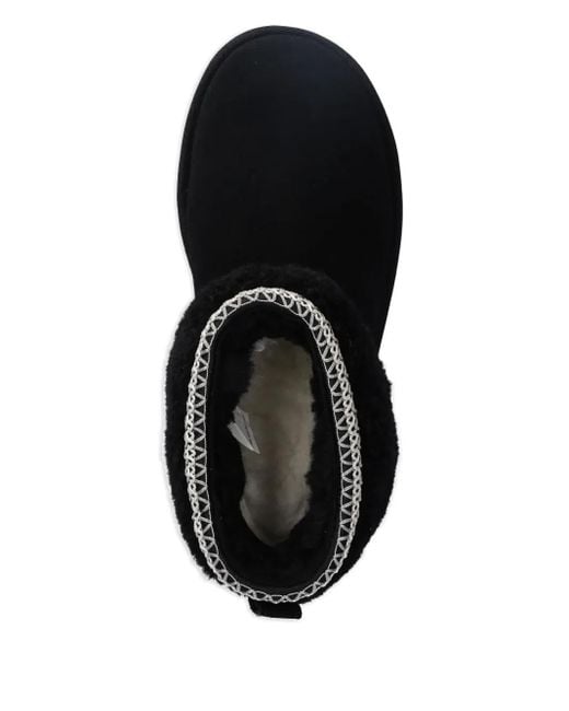 Ugg Black Mini Crescent Slipper