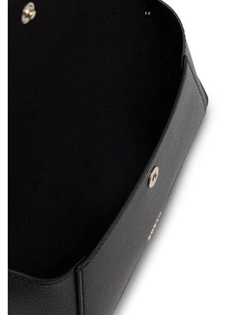 Furla Black Small Lea Leather Tote Bag